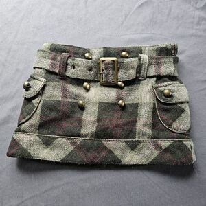 🌟*4/$20* Toddler Size 3 Plaid Wool Skirt